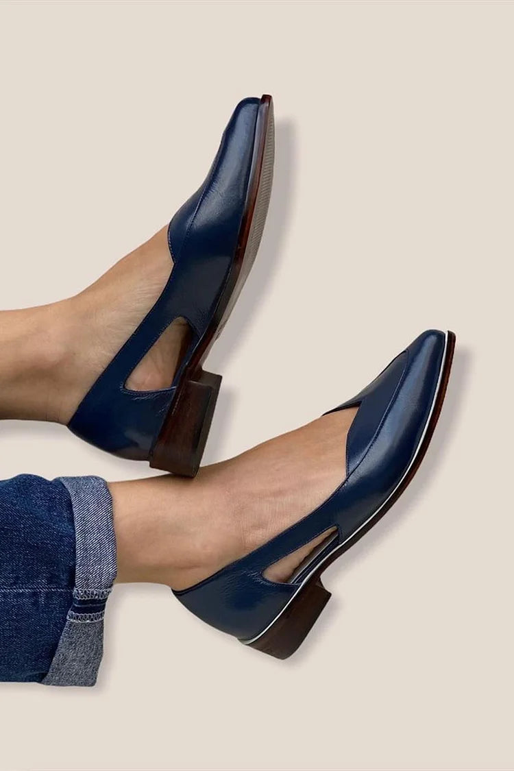 Joyce | BALLET FLATS WITH SIDE CUT-OUT