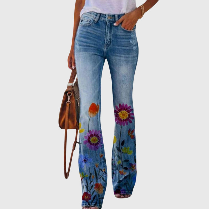 Briony | Pants With Flowers