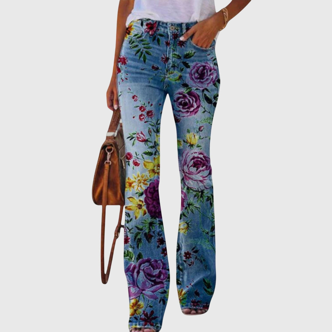 Briony | Pants With Flowers