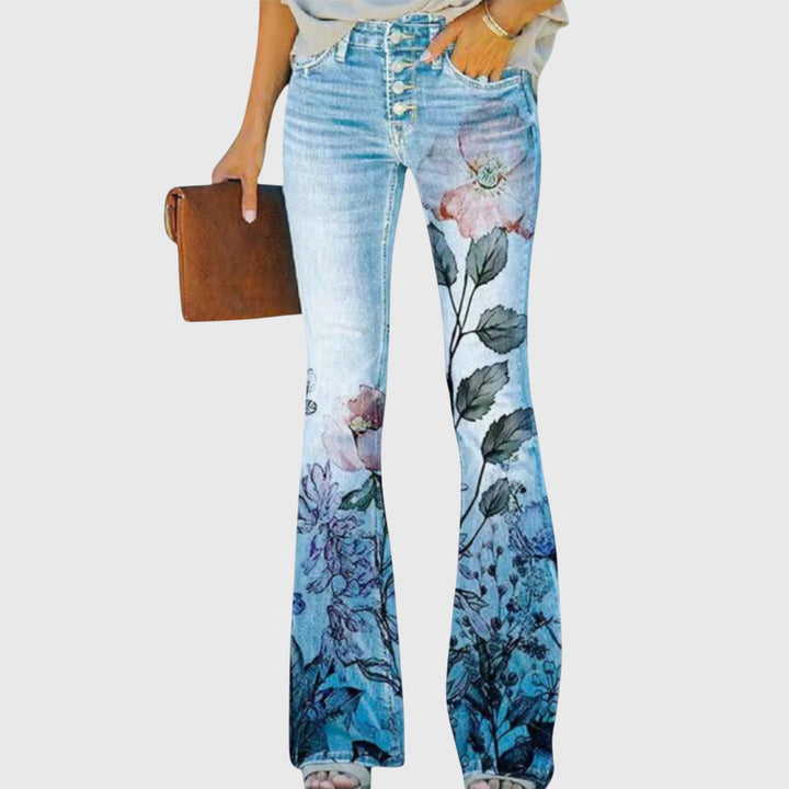 Briony | Pants With Flowers