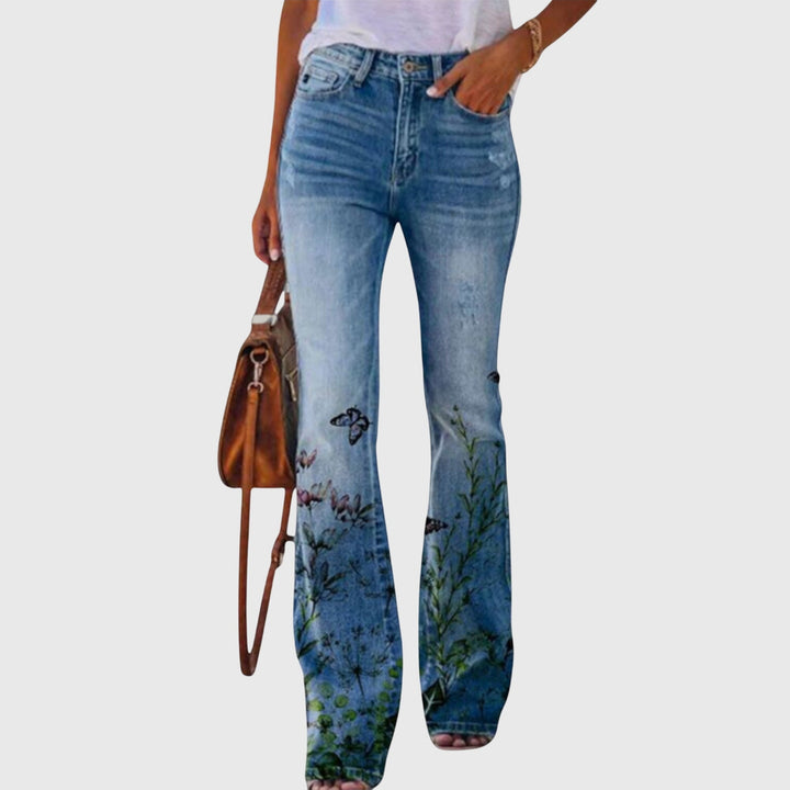 Briony | Pants With Flowers