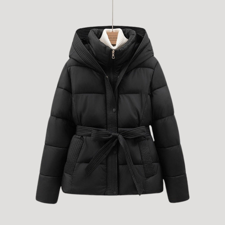 Katalina | Women's Belted Hooded Puffer Jacket