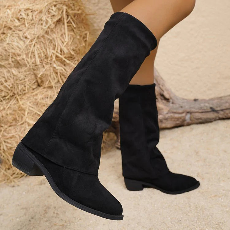 Ruth™ | Women's High Suede Ankle Boots