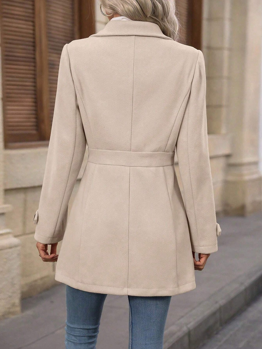 Violeta | Women's Tailored Trench Coat with Belt
