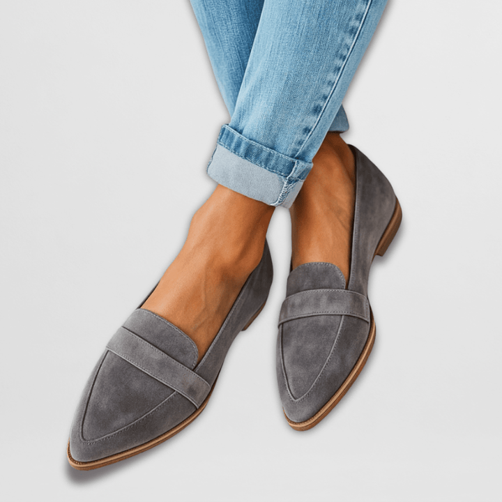 Clara | Elegant Soft Suede Loafers