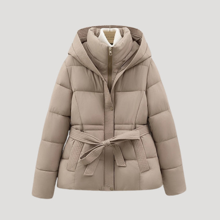 Katalina | Women's Belted Hooded Puffer Jacket