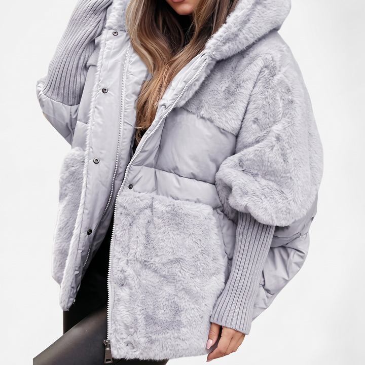 Layla | Plush Hooded Coat