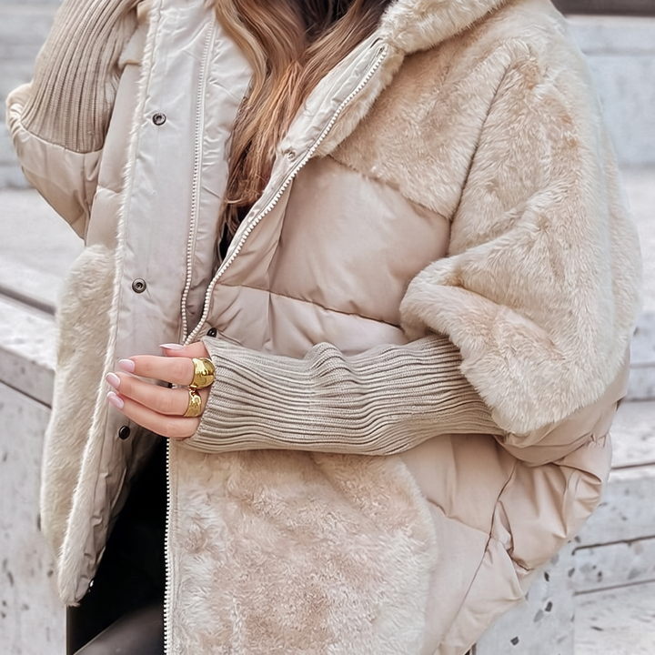 Layla | Plush Hooded Coat