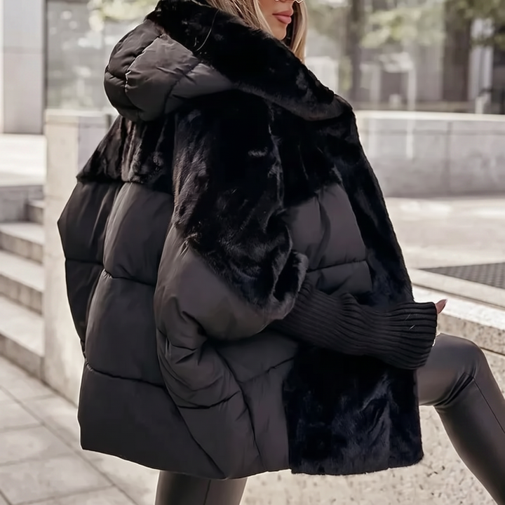 Layla | Plush Hooded Coat
