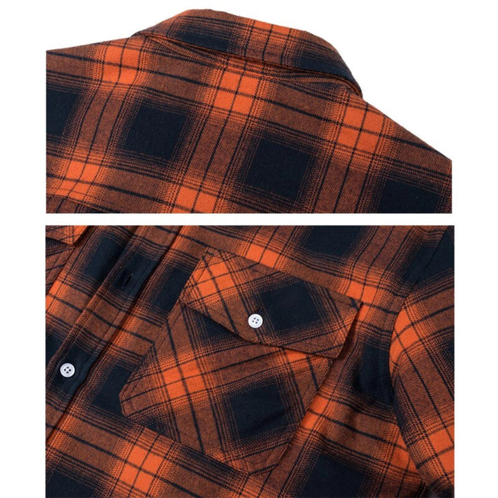 Robert | Sherpa-Lined Plaid Flannel Shirt Jacket