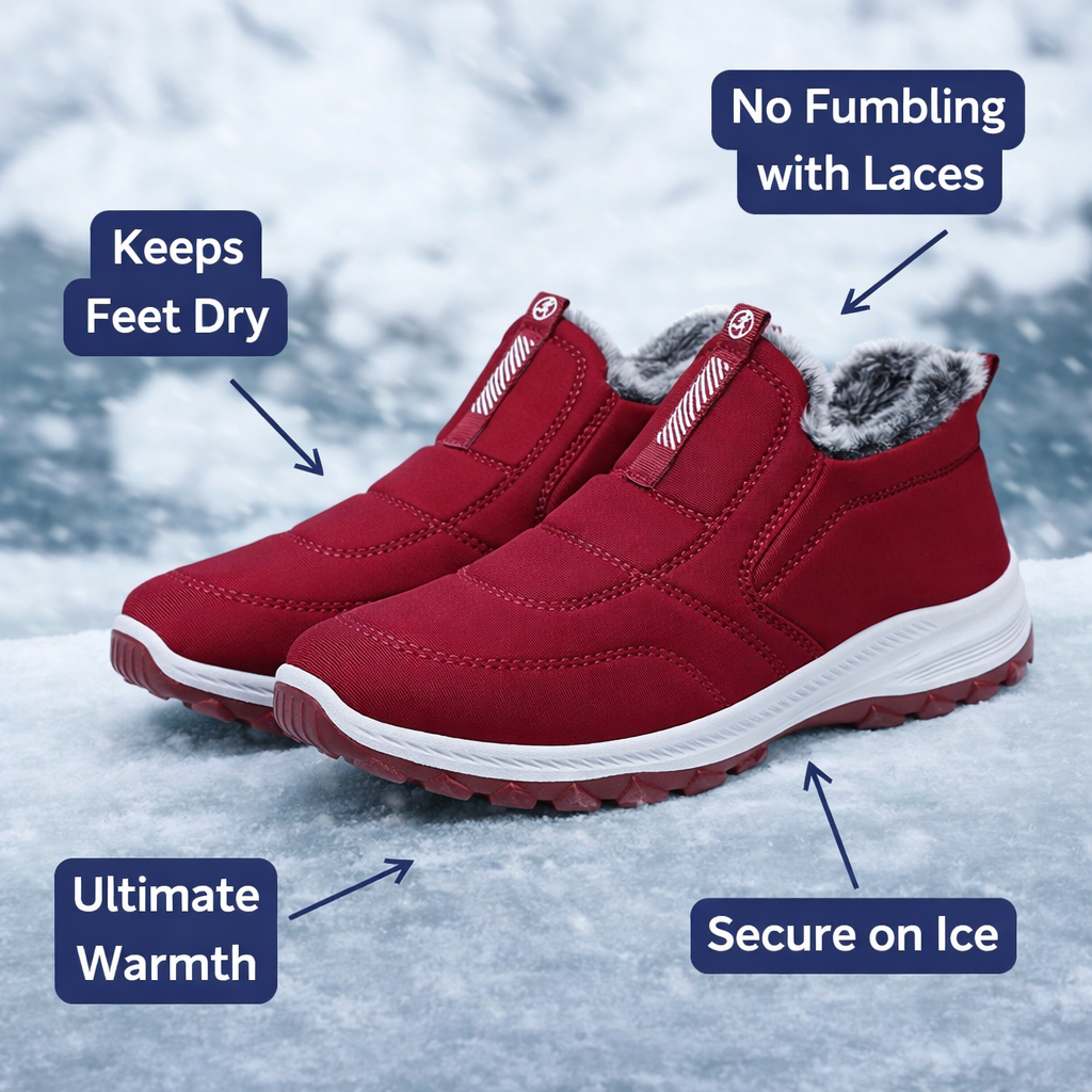 Gloria | Women's Anti-Slip Fleece-Lined Winter Shoes