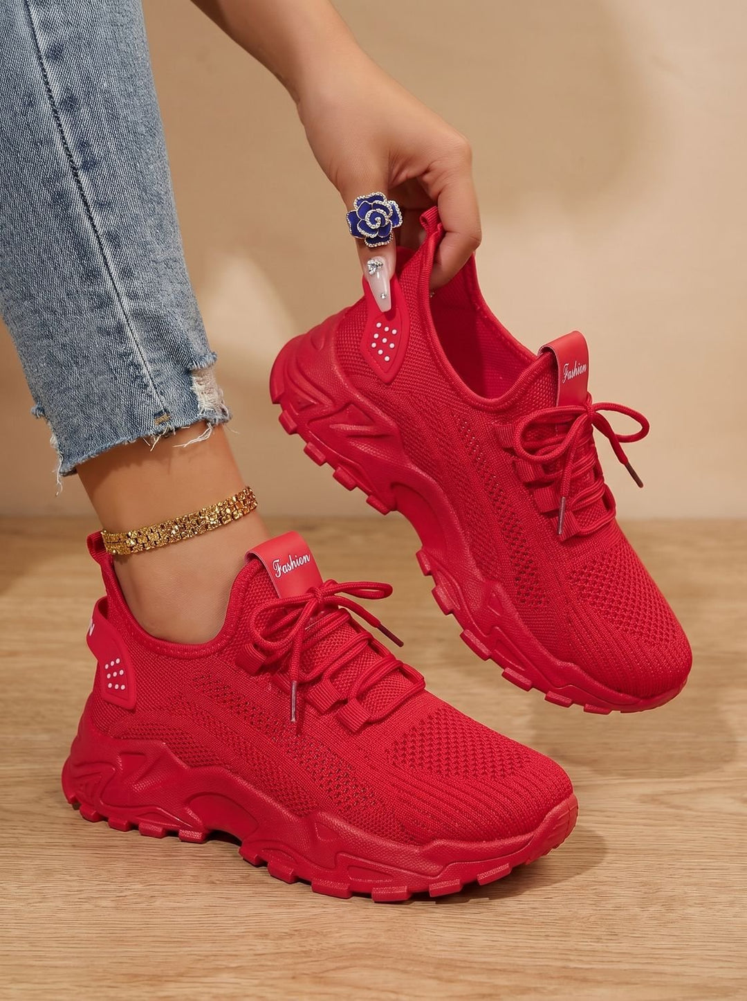 Aylin | Orthopaedic Lace-Up Sneakers