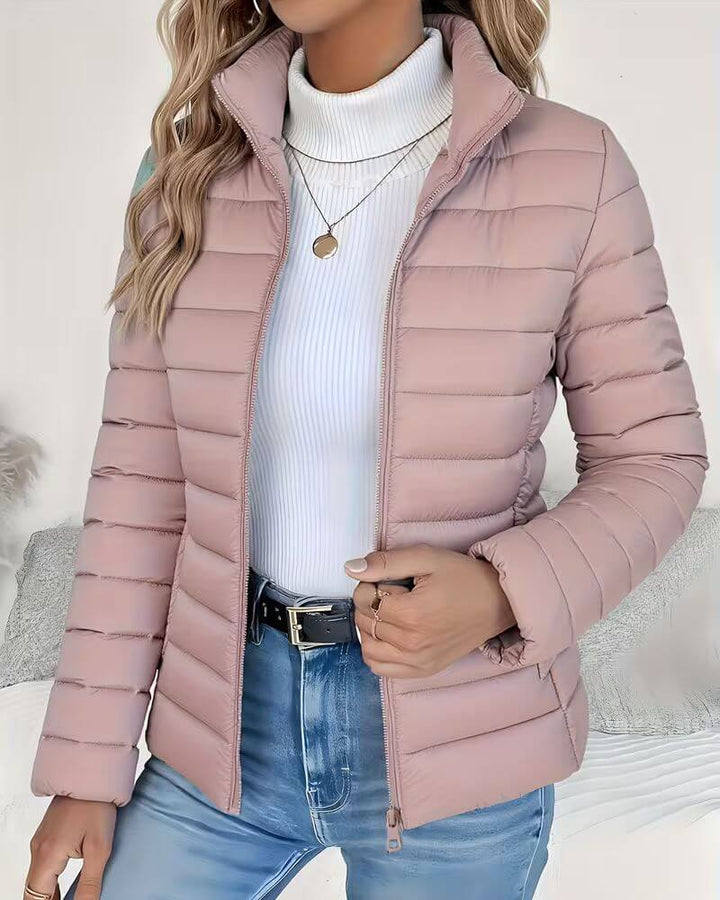 Leslie | Lightweight Puffer Jacket with Zip Closure