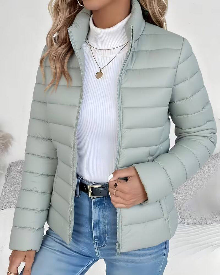 Leslie | Lightweight Puffer Jacket with Zip Closure