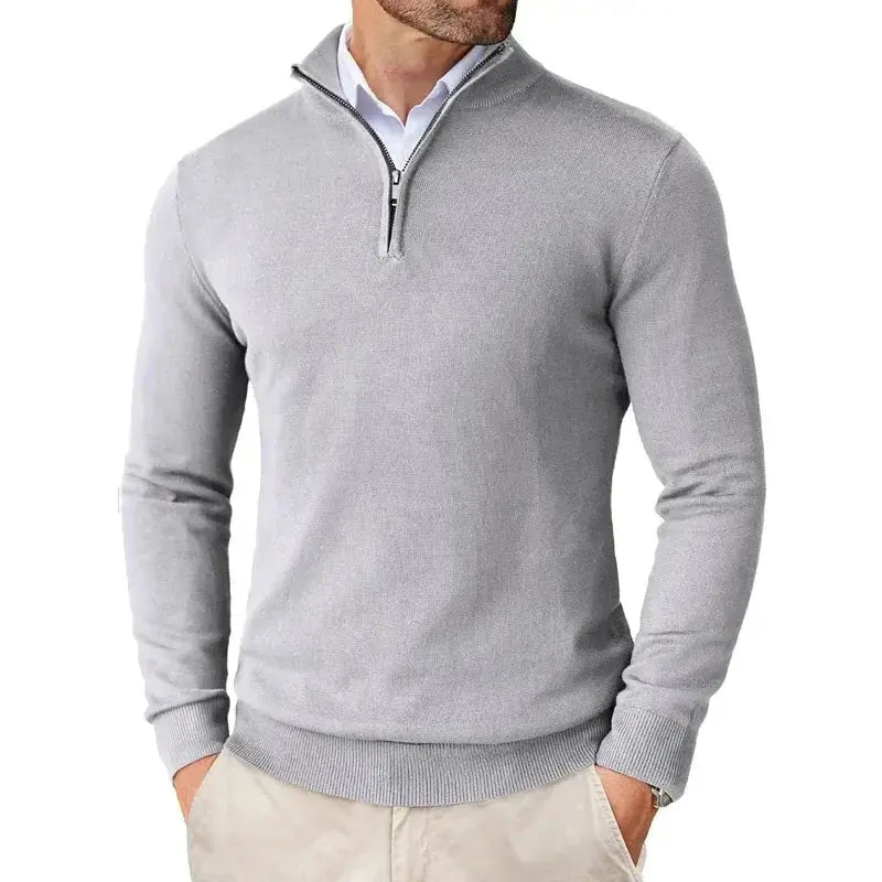 Frederick | Men's Classic Half-Zip Sweater
