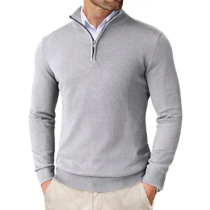Frederick | Men's Classic Half-Zip Sweater