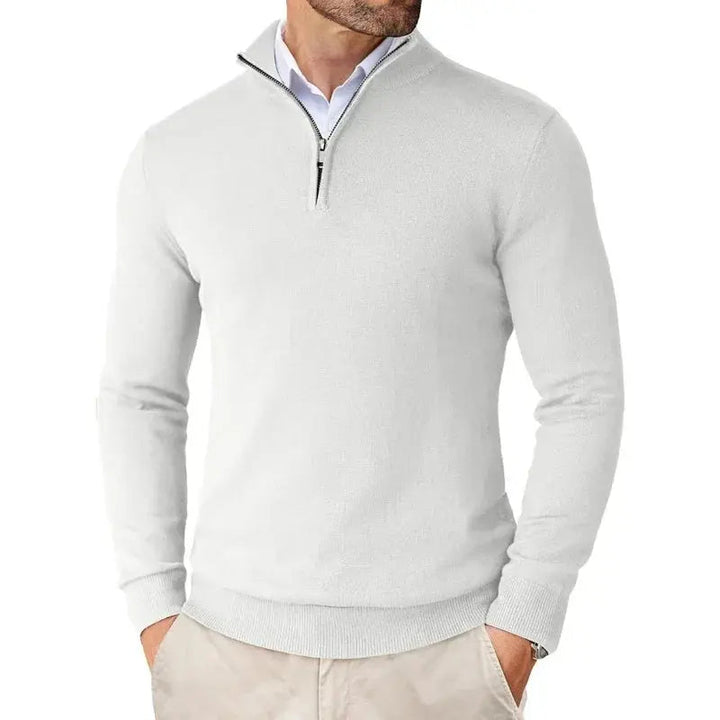 Frederick | Men's Classic Half-Zip Sweater