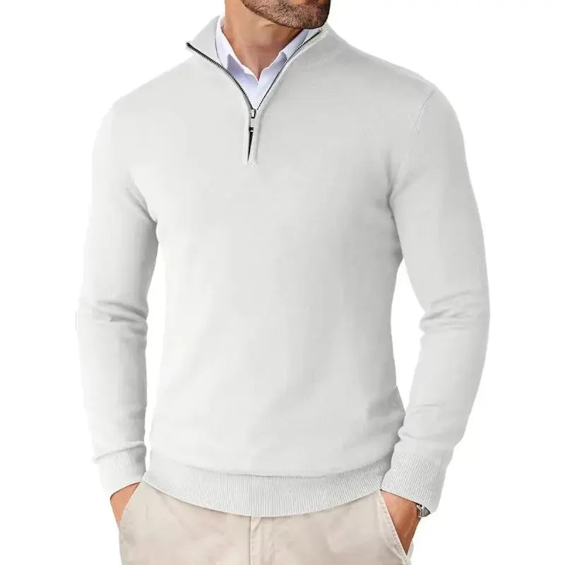 Frederick | Men's Classic Half-Zip Sweater