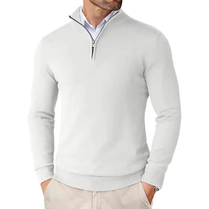 Frederick | Men's Classic Half-Zip Sweater