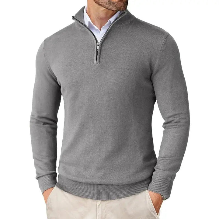 Frederick | Men's Classic Half-Zip Sweater