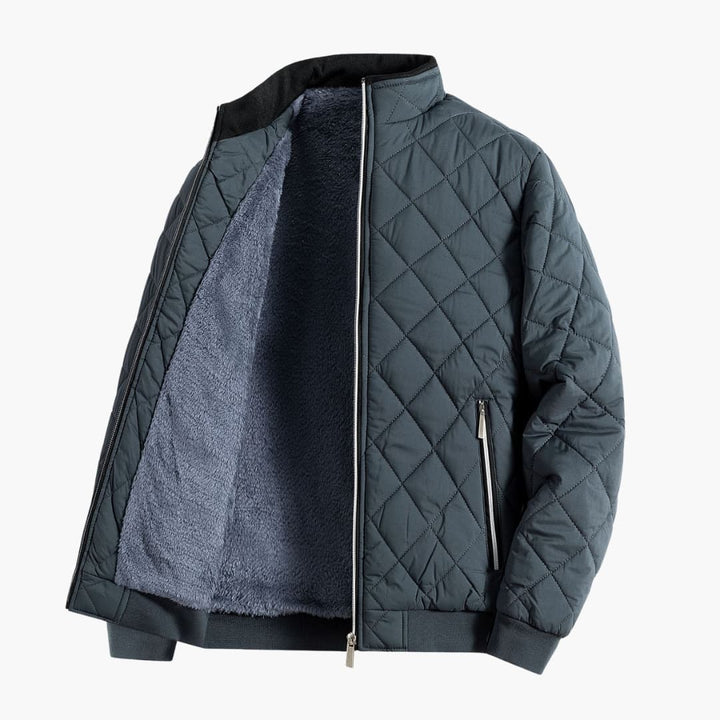 Walter | Men's Fleece Lined Quilted Jacket