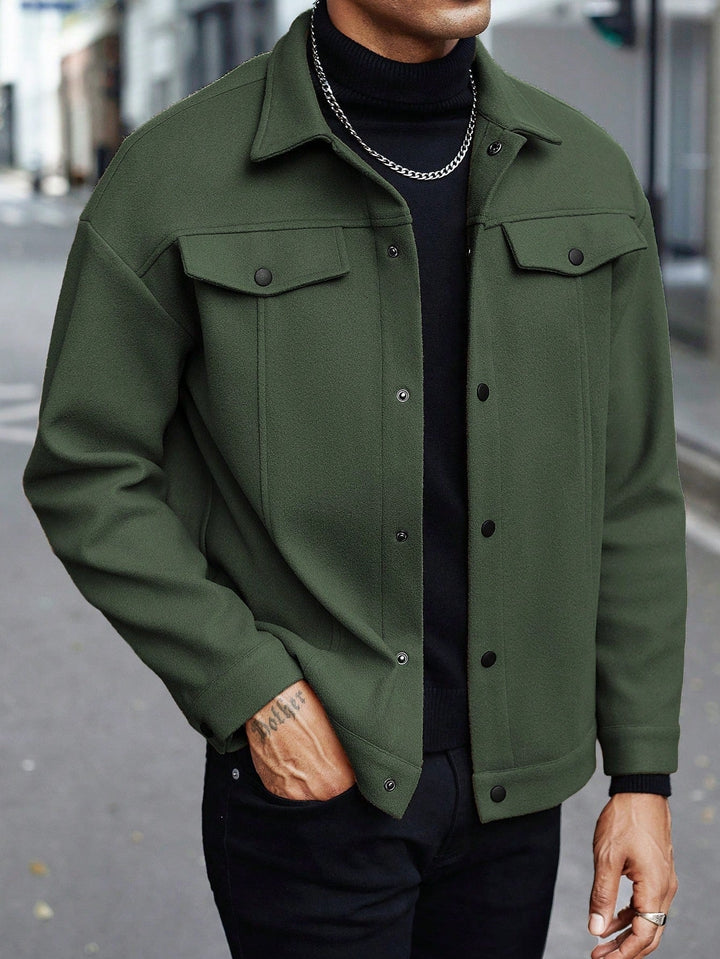 Harry | Men's Snap Button Trucker Jacket