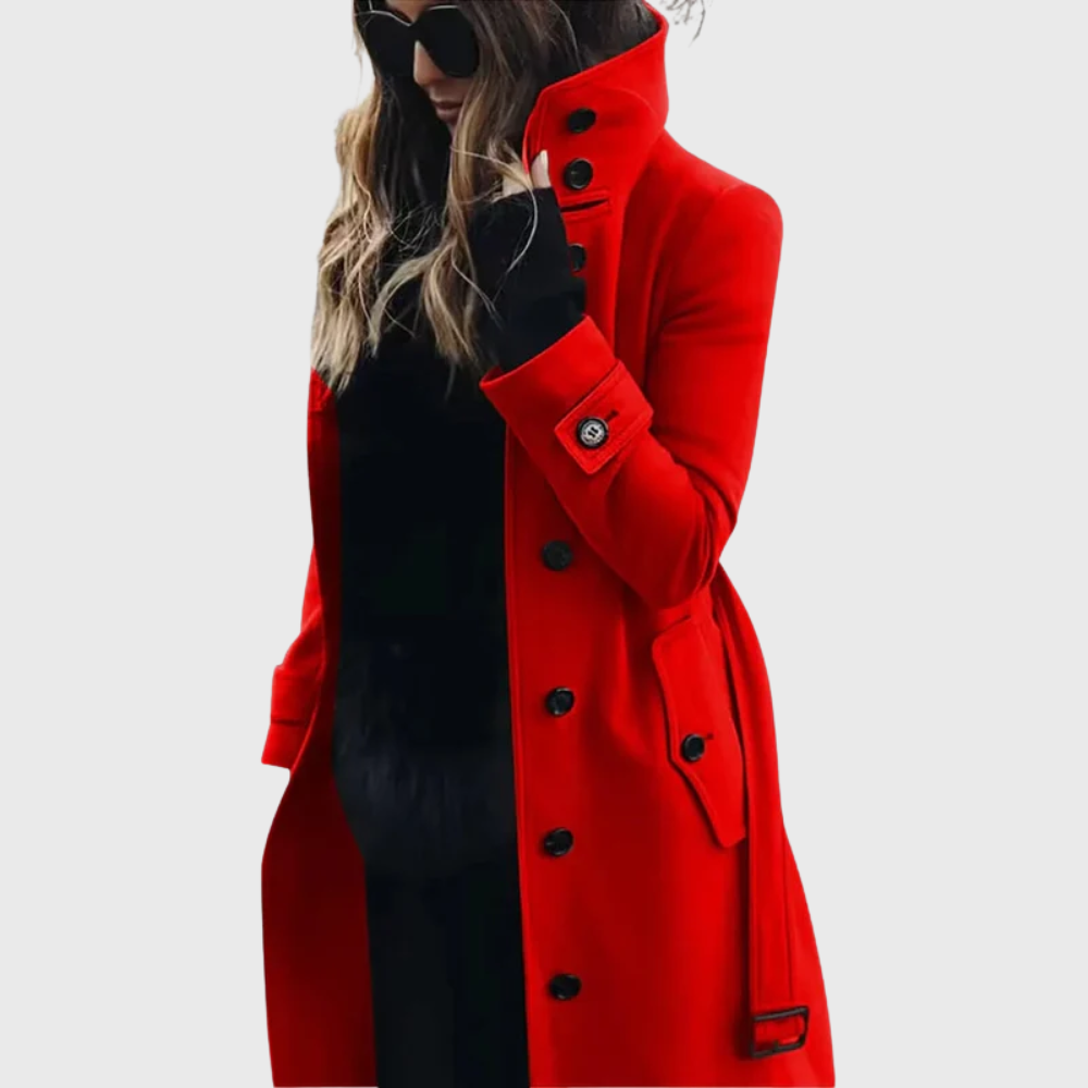 Amelie | Women’s High Stand Collar Winter Coat
