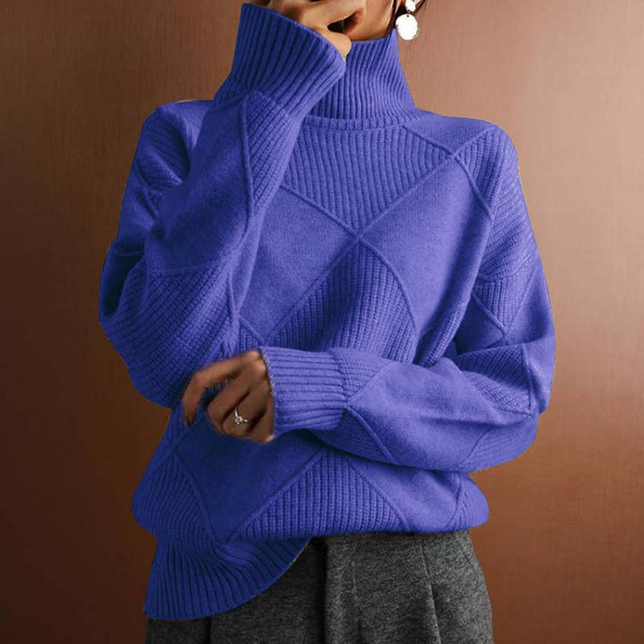 Natasha | Relaxed Turtleneck Knit Sweater
