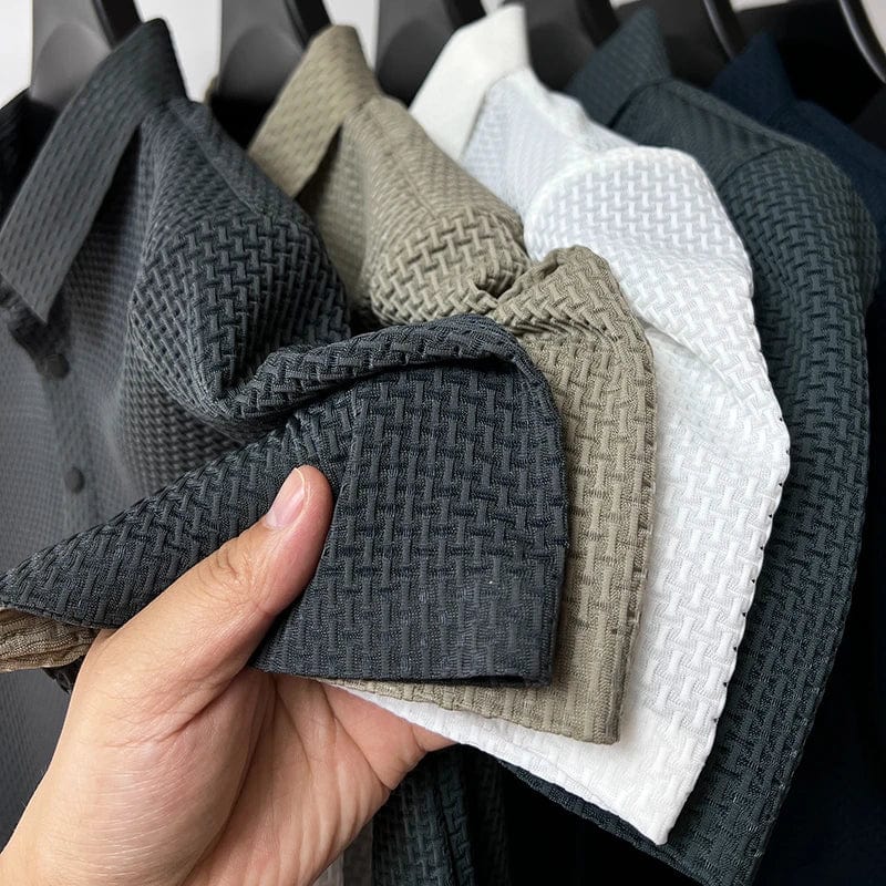 Jeff | Men's Silk Polo Shirt