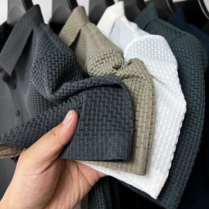 Jeff | Men's Silk Polo Shirt