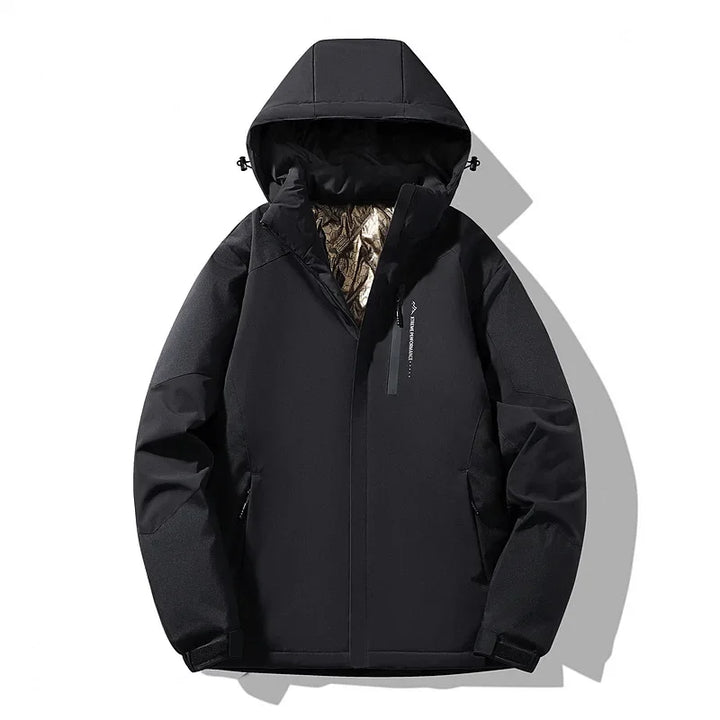 Wiktoria | Women’s ski jacket with a colour-block design and long sleeves