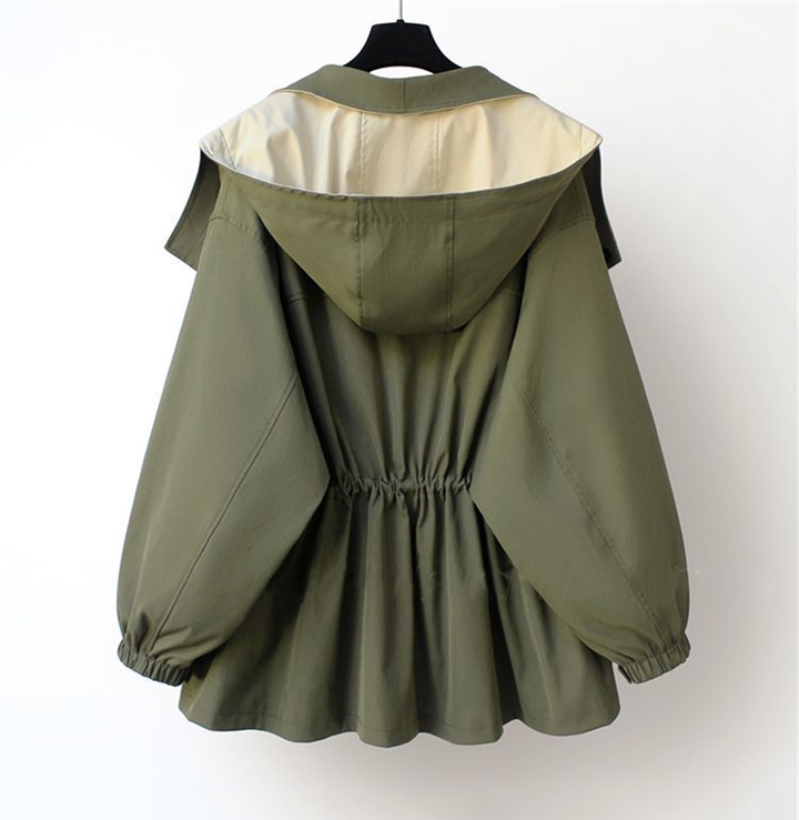 Amelia | Women's Hooded Windbreaker Jacket