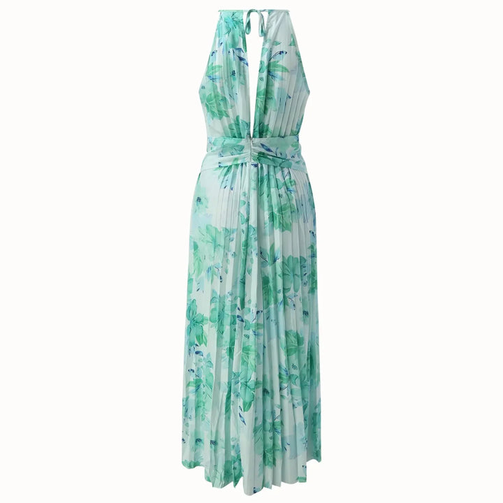 Daisy | Halterneck Boho Maxi Dress