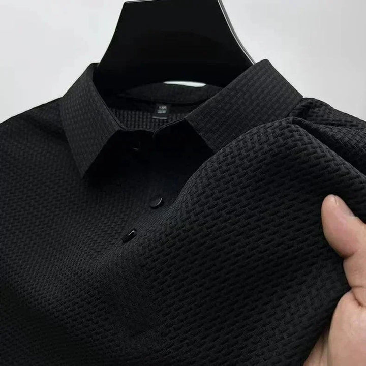 Jeff | Men's Silk Polo Shirt
