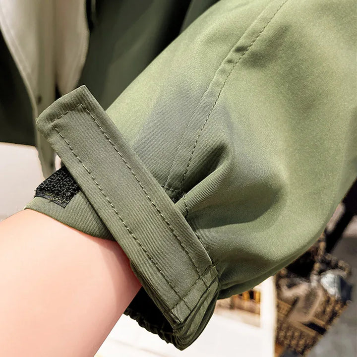 Amelia | Women's Hooded Windbreaker Jacket