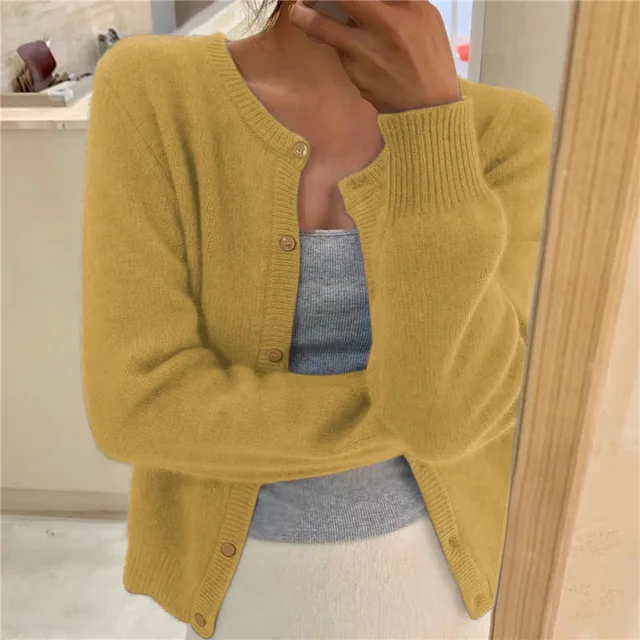 Chiara | Women's Knit Cardigan with Button Front