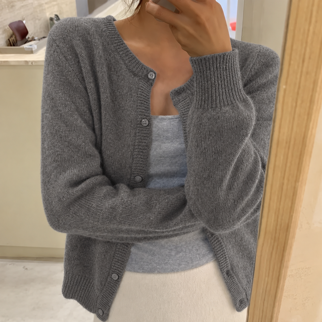 Chiara | Women's Knit Cardigan with Button Front
