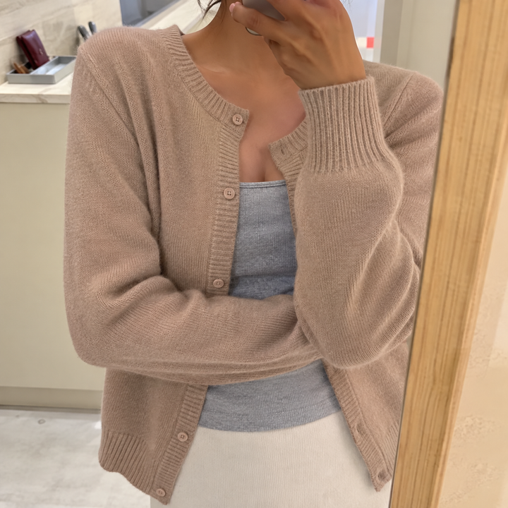Chiara | Women's Knit Cardigan with Button Front