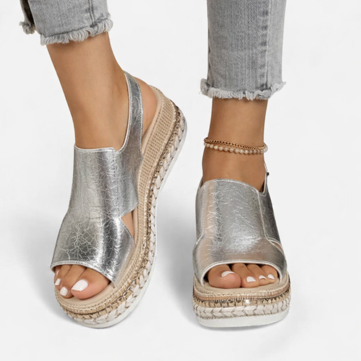 Cassandra | Elegant Wedge Sandals