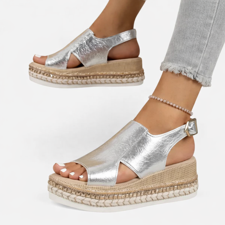 Cassandra | Elegant Wedge Sandals