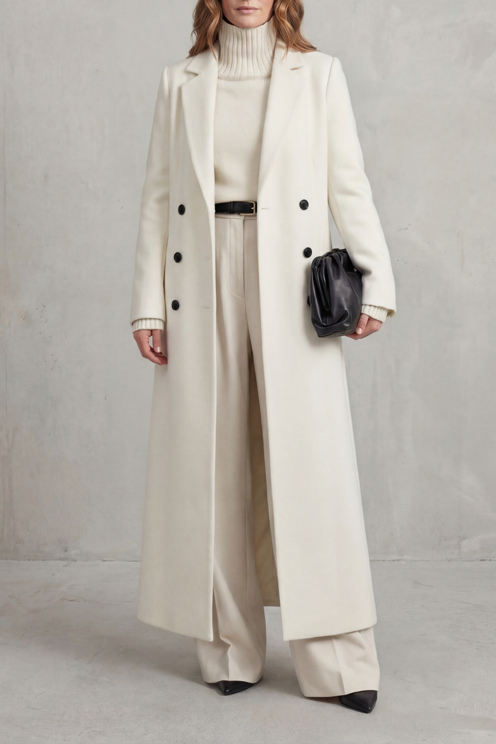 Vivian | Women's Longline Camel Wool Coat