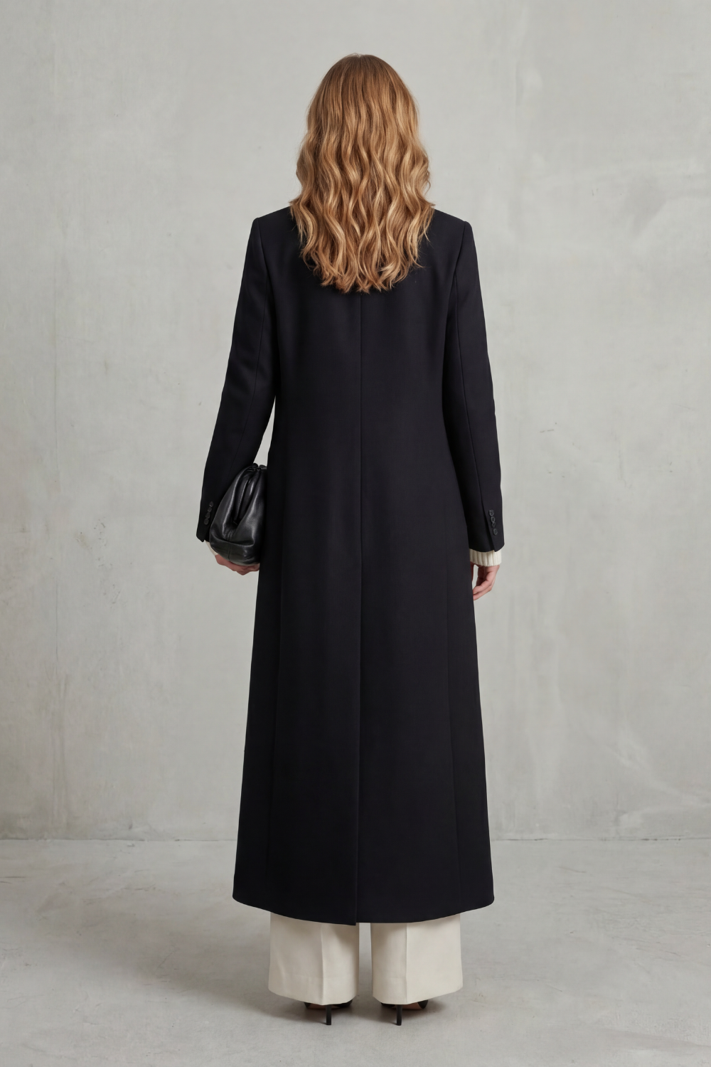 Vivian | Women's Longline Camel Wool Coat