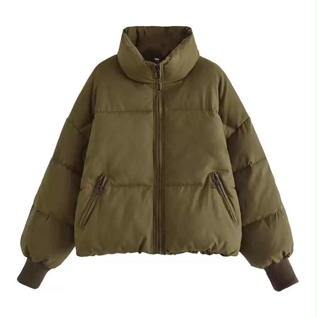 Hattie | Women's Cropped Oversized Puffer Jacket