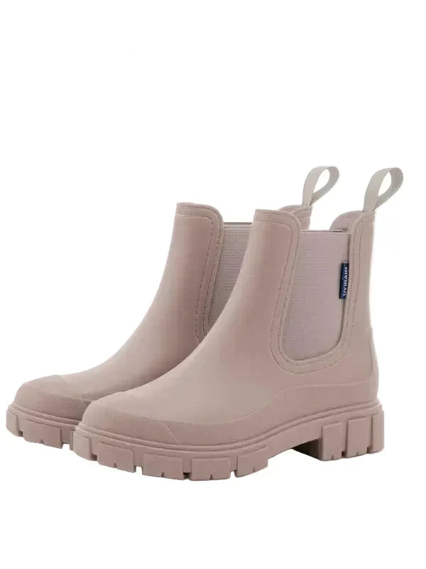 Rayna | Waterproof Chelsea Rain Boots with Chunky Lug Sole
