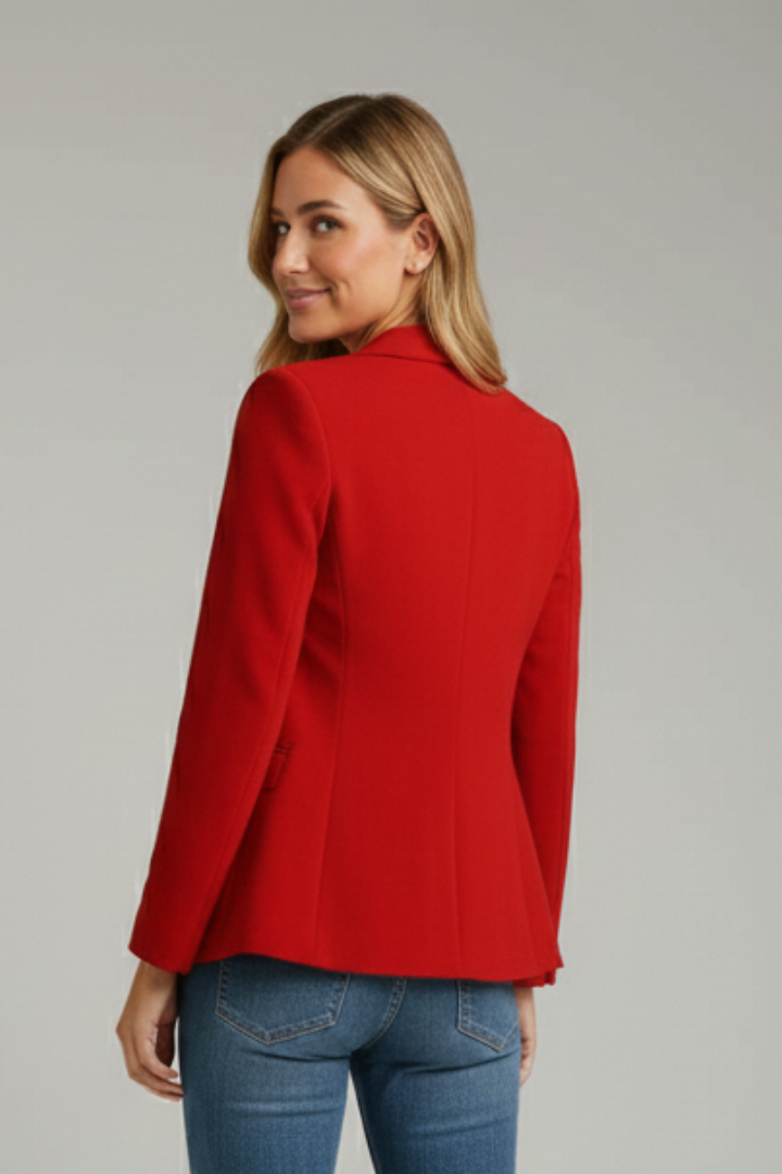 Julie | Women’s Blazer with Notched Lapel and Single Button