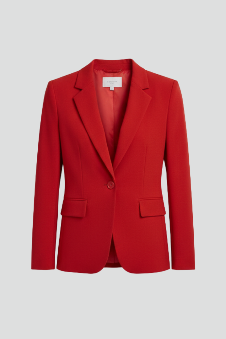 Julie | Women’s Blazer with Notched Lapel and Single Button