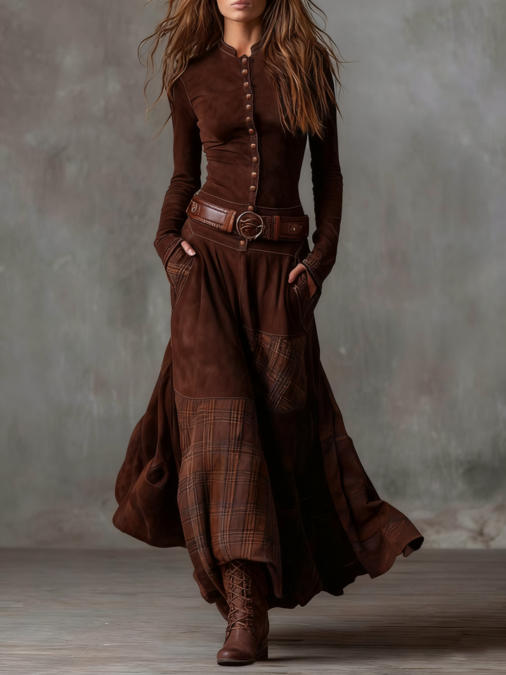 Bonita | Belted Winter  Dress