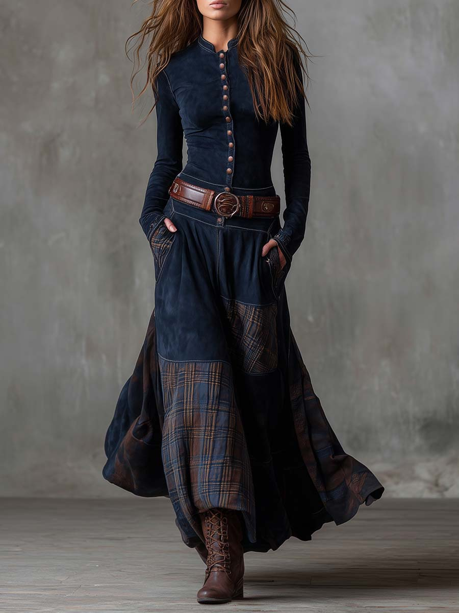 Bonita | Belted Winter  Dress