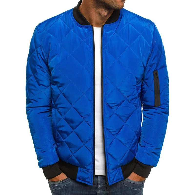 Cecil | Men's Quilted Bomber Jacket