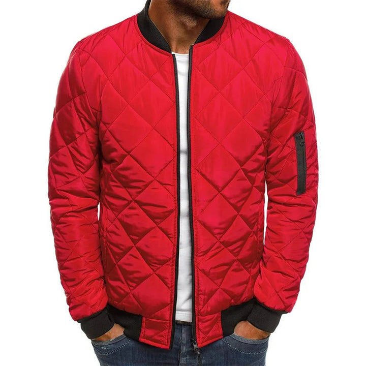 Cecil | Men's Quilted Bomber Jacket